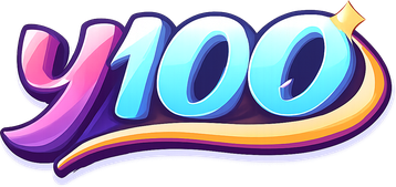 Logo y100 untuk beranda